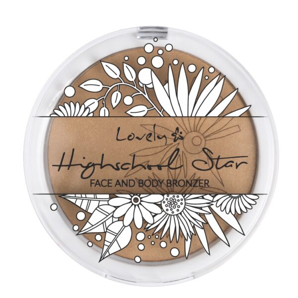 Lovely Highschool Star Bronzer satynowy bronzer do twarzy i ciała 16g (P1)