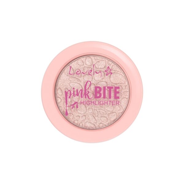 Lovely Pink Bite Highlighter rozświetlacz do twarzy (P1)