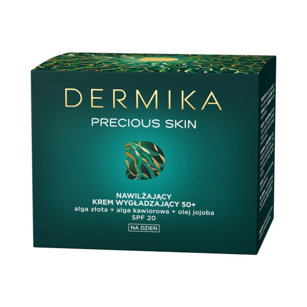 Dermika Precious Skin 50+ nawilżający krem wygładzający na dzień SPF20 50ml (P1)
