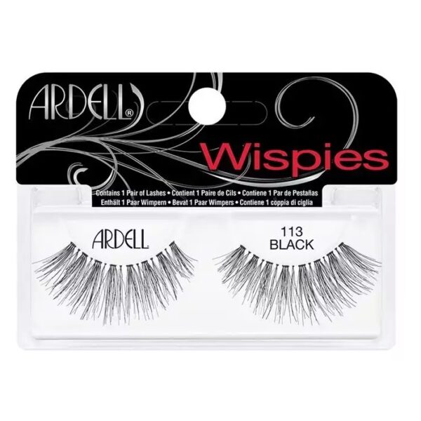 Ardell Wispies para sztucznych rzęs 113 Black (P1)