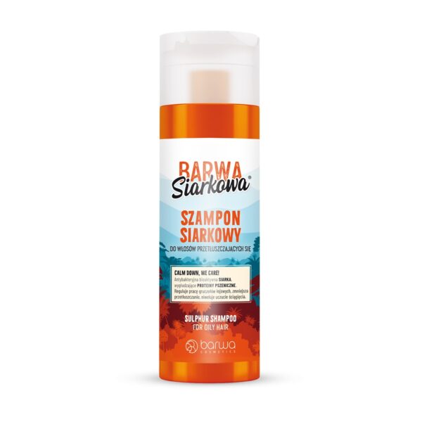 Barwa Szampon siarkowy do włosów przetłuszczających się 180ml (P1)