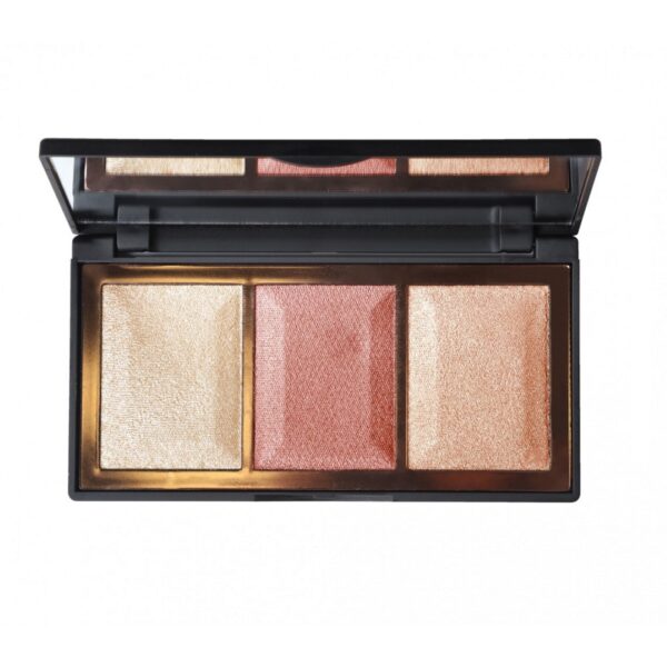 NEO MAKE UP Shine Is Mine Palette paleta rozświetlaczy w kamieniu 12g (P1)