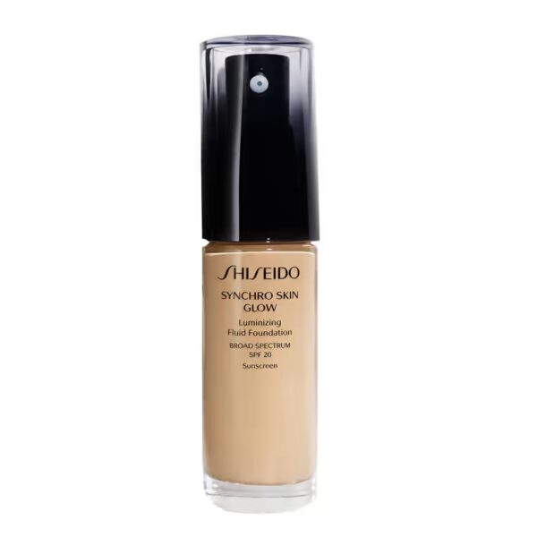 Shiseido Synchro Skin Glow Luminizing Fluid Foundation podkład w płynie Golden 4 SPF20 30ml (P1)
