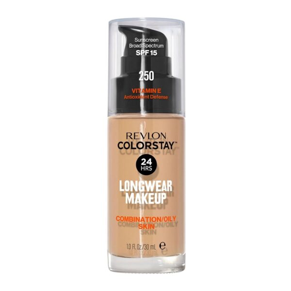 Revlon ColorStay™ Makeup for Combination/Oily Skin SPF15 podkład do cery mieszanej i tłustej 250 Fresh Beige 30ml (P1)