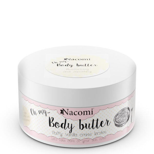 Nacomi Body Butter masło do ciała Wanilia & Creme Brulee 100ml (P1)