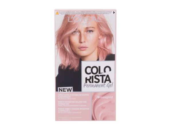 L'Oréal Paris  Rose Gold Colorista Permanent Gel    Farba do włosów 60 ml (W)  (P2)