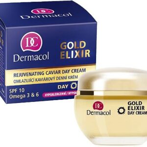 Krem do twarzy na dzień Dermacol Gold Elixir