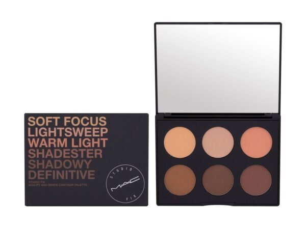 MAC  Medium Dark/Dark Studio Fix Sculpt And Shape Contour Palette    Paletka do konturowania 14,4 g (W)  (P2)