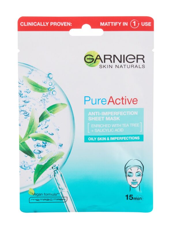 Maseczka do twarzy Garnier Pure Active