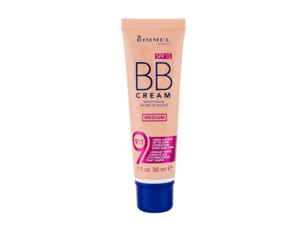 Rimmel London  Medium BB Cream 9in1 SPF15   Krem BB 30 ml (W)  (P2)