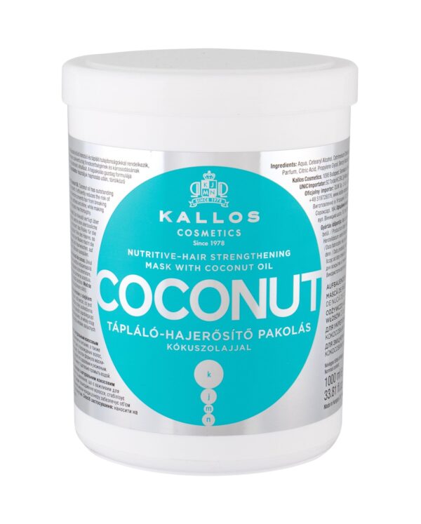 Maska do włosów Kallos Cosmetics Coconut