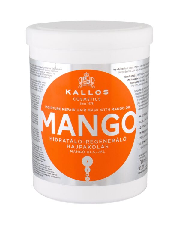 Maska do włosów Kallos Cosmetics Mango