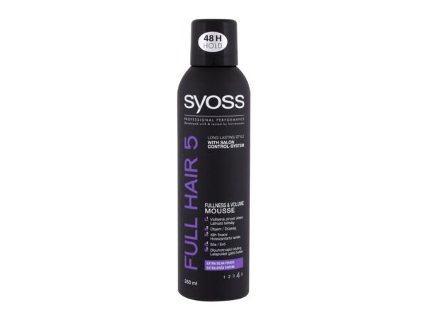 Syoss   Full Hair 5     Pianka do włosów 250 ml (W)  (P2)