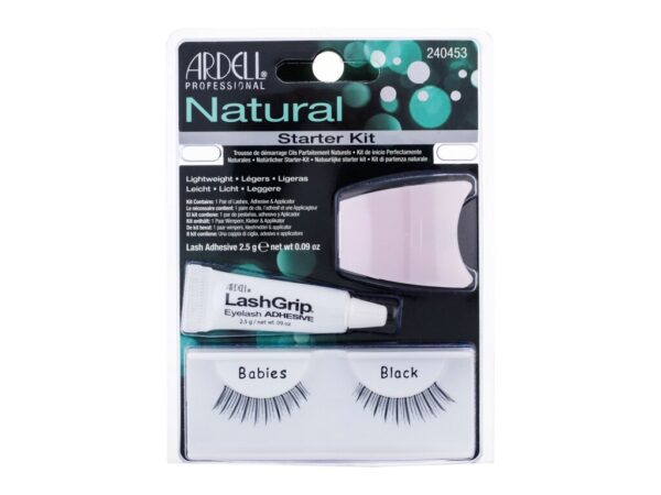 Ardell  Black Natural Babies    Sztuczne rzęsy 1 szt (W)  (P2)