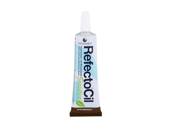 RefectoCil  Medium Brown Sensitive Eyelash And Eyebrow Tint    Farba do brwi 15 ml (W)  (P2)