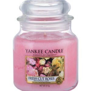 Świeczka zapachowa Yankee Candle Fresh Cut Roses